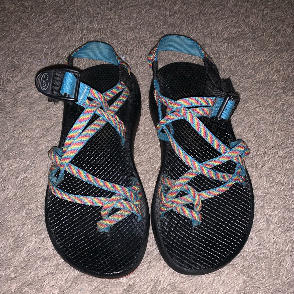 Rainbow chacos